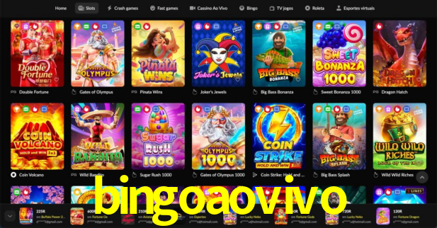 bingo ao vivo login